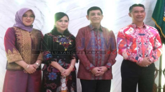 Fasha Hadiri Pisah Sambut Kapolresta Jambi
