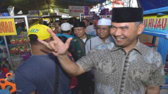Semarak Ramadhan, Walikota Jambi Resmikan Pasar Bedug