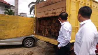 Bawa Kayu Ilegal, Supir Truk Ini Apes