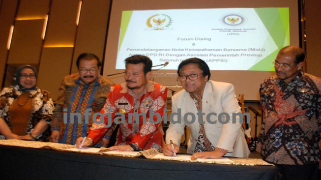 DPD RI Teken Kerjasama dengan APPSI