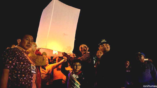 Perayaan Waisak di Muaro Jambi Terbesar Kedua Setelah Borobudur