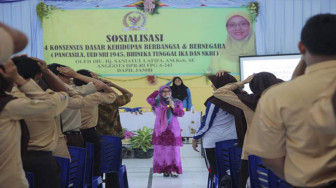 Saniatul Lativa Gelar Empat Pilar Kebangsaan di Tebo