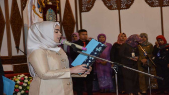 Sherrin Lantik Ketua PKK/Dekranasda Tiga Kabupaten