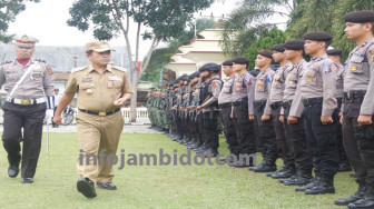 H Al Haris Pimpin Apel Gelar Pasukan Ops Ramadniya 2017