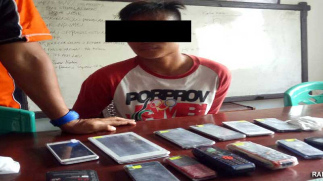 Bobol Konter Abeng, Dua Preman Kuala Tungkal Dibekuk
