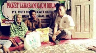 Info Lebaran : Asian Agri Peduli, Bagikan Paket Lebaran Gratis