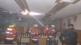 Ruang Penyimpan Arsip Dokumen Pansus Angket Pelindo II DPR RI Terbakar