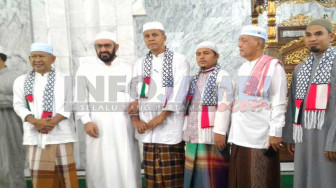 Syaikh Issa Ahmad Ceritakan Penderitaan Rakyat Palestina, Muslim Bangko Galang Bantuan