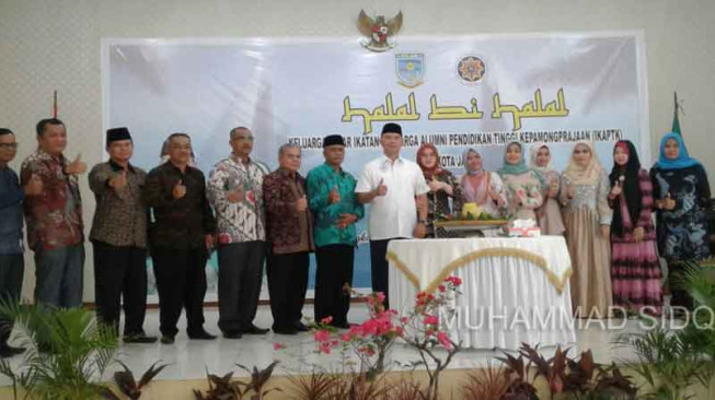 Halal bi Halal dengan IKAPTK, Pesan Fasha Selalu Kompak