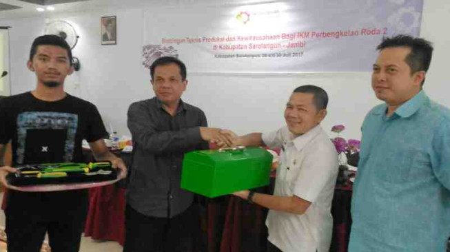 Direktorat Perindustrian Gelar Pelatihan Perbengkelan