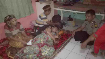 Darni Menolak Dirujuk, Keluarga Jaga Makan Nasi Tanpa Lauk