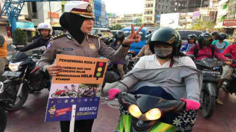 Kesadaran Pengendara Minim, Ditlantas Polda Jambi Gencar Sosialisasi