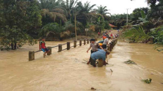 Puluhan Rumah di Wilayah Ulu Terendam Banjir