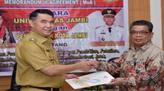 Tingkatkan Kapasitas ASN, Fasha Tandatangani MoU dengan Universitas Jambi
