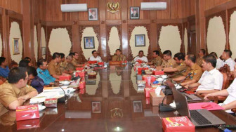 Wali Kota Fasha Pimpin Rakornis Penanganan Banjir