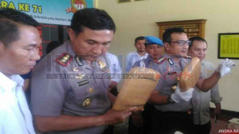 Polisi Masih Buru Pengirim 26 Kg Ganja