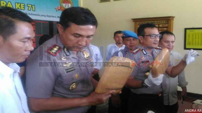 Polisi Masih Buru Pengirim 26 Kg Ganja