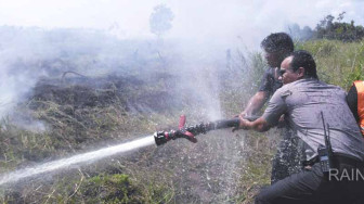 1,5 Hektar Hutan Srimenanti Terbakar