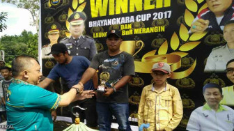 Ratusan Peserta Ikuti Kicau Burung Bhayangkara Cup