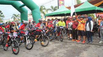 Ratusan Peserta Ikuti MTB Adventure Bhayangkara