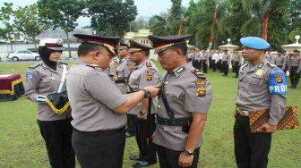 Tiga Pejabat Polres Merangin Dimutasi