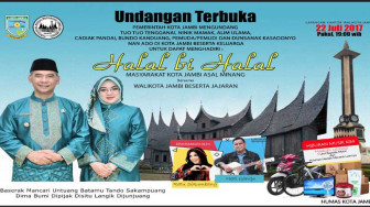 Undangan Terbuka Dari Wali Kota Untuk Warga Kota Jambi Asal Minang