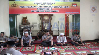 Polres Merangin Gelar Dzikir Bersama