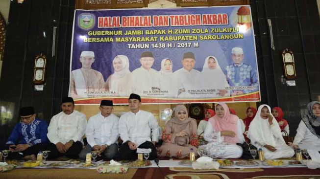 Gubernur : Halal bi Halal Pererat Hubungan Pemerintah dan Masyarakat