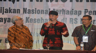 Zola Jadi Narasumber Rakernas Asosiasi Rumah Sakit Daerah