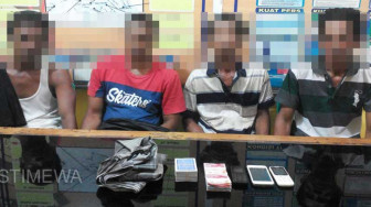 Asik Main Judi, Warga Nipah Panjang Ditangkap Polisi