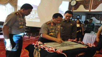Kapolri Apresiasi Kebijakan Pemprov Jambi Bangun Kantor Polsek Tabir
