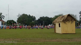 Teaterikal Perjuangan Rakyat Jambi Meriahkan Upacara HUT RI