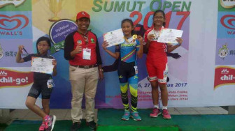 Atlet Sepatu Roda Jambi Panen Medali di Medan