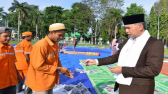 Fasha Ajak Masyarakat Shalat Id di Lapangan Kantor Wali Kota