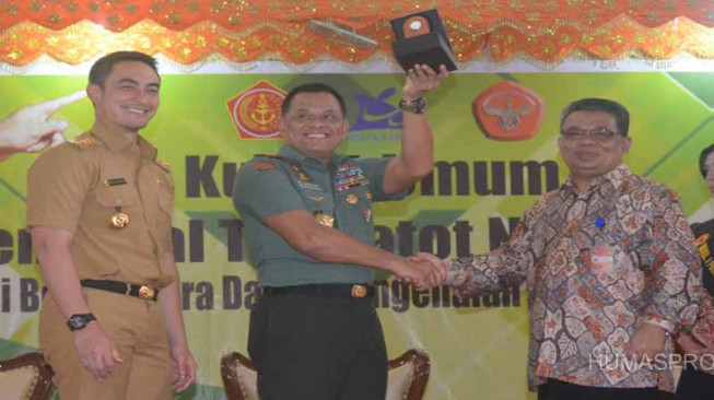 Panglima TNI Tindak Tegas Pembakar Hutan