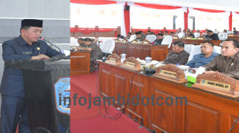 Al Haris Sampaikan KUA Tahun Anggaran 2018