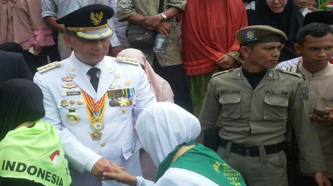 Walikota Fasha Lepas 450 JCH