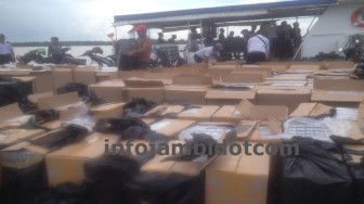 Ratusan Bal Rokok Tanpa Cukai Berhasil Diamankan