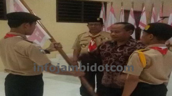 Kwarcab Pramuka Batanghari Kirim 26 Peserta ke Raimuna Nasional
