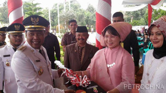 PetroChina Sumbangkan Perpustakaan Keliling Untuk Masyarakat Tanjabtim