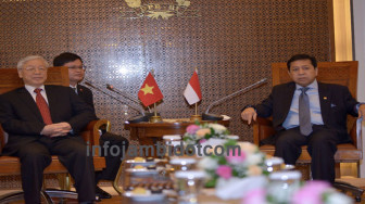 Ketua DPR RI Terima Kunjungan Sekjen PK Vietnam