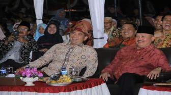 Belasan Ribu Warga Jambi Asal Sumbagsel dan Tengah Halal bi Halal Bersama Wali Kota Jambi