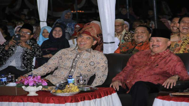 Belasan Ribu Warga Jambi Asal Sumbagsel dan Tengah Halal bi Halal Bersama Wali Kota Jambi