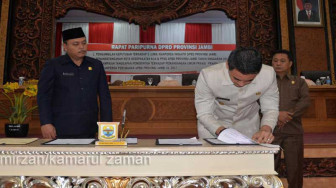 Gubernur : 5 Ranperda Baru Dukung Wujudkan Jambi Tuntas