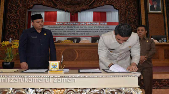 Gubernur : 5 Ranperda Baru Dukung Wujudkan Jambi Tuntas