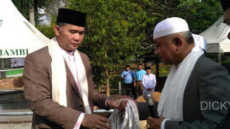 Fasha Bahagia Bisa Shalat Ied Bersama Masyarakat Jambi