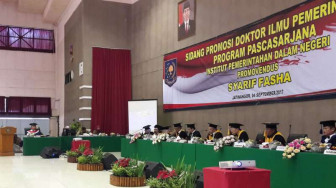 Fasha Resmi Sandang Gelar Doktor