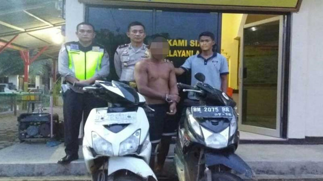Polsek Pamenang Ringkus Curanmor Kurang Dari 10 Jam