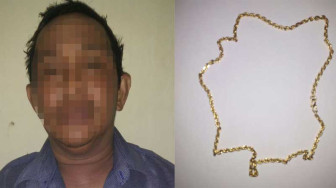 Menipu Bermodal Emas Palsu, Acok Diamankan Polisi
