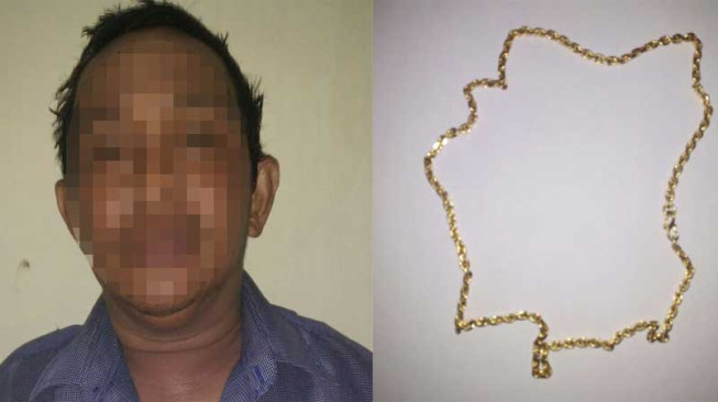 Menipu Bermodal Emas Palsu, Acok Diamankan Polisi